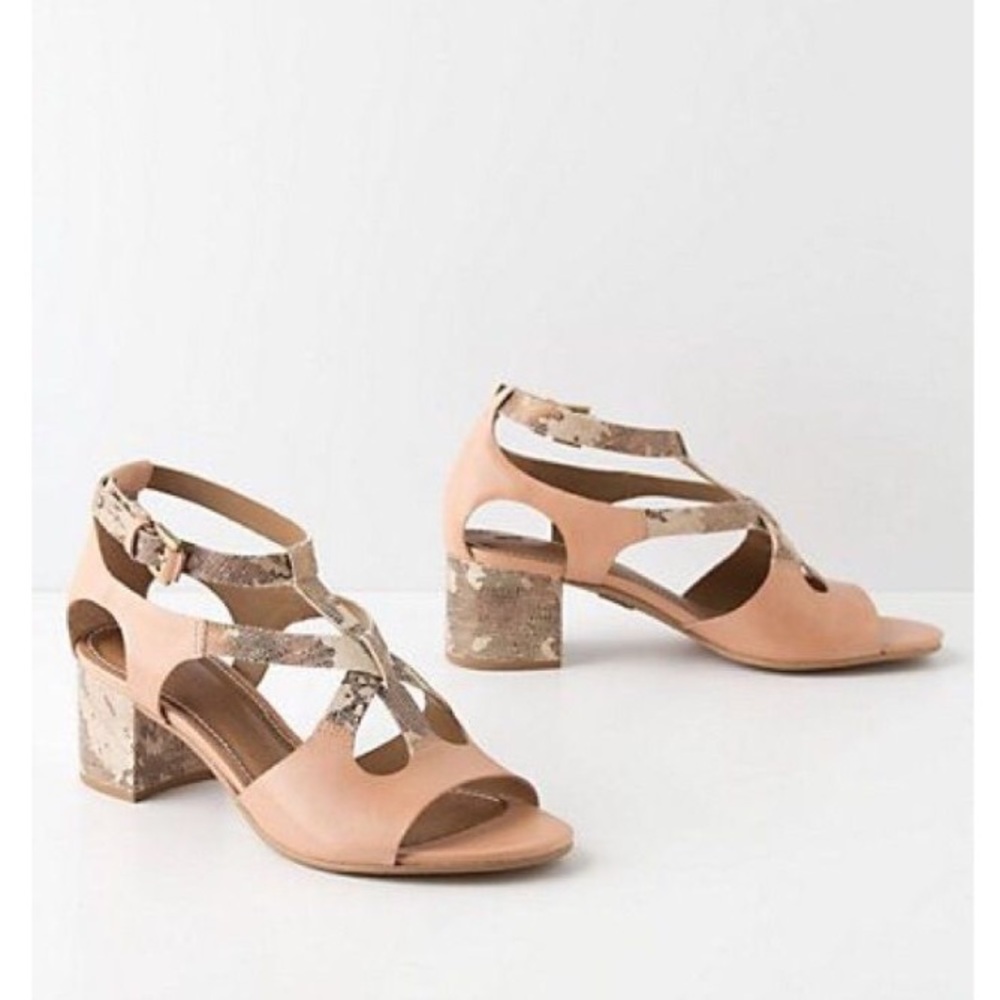 Anthropologie Schumer and Sons leather sandals